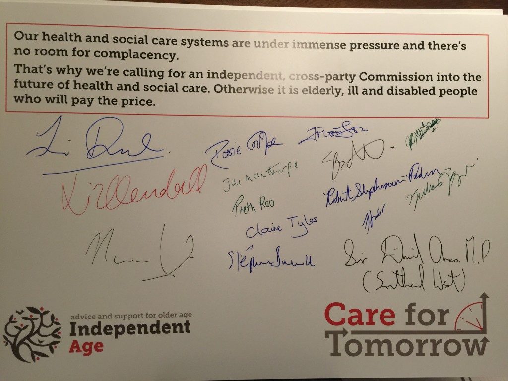 Independent Age Pledge Board
